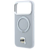 Karl Lagerfeld with Ring Stand 360 Karl Head Pin MagSafe ümbris Apple iPhone 18 Pro Max / 17 Pro Max jaoks, hall (KF003236)