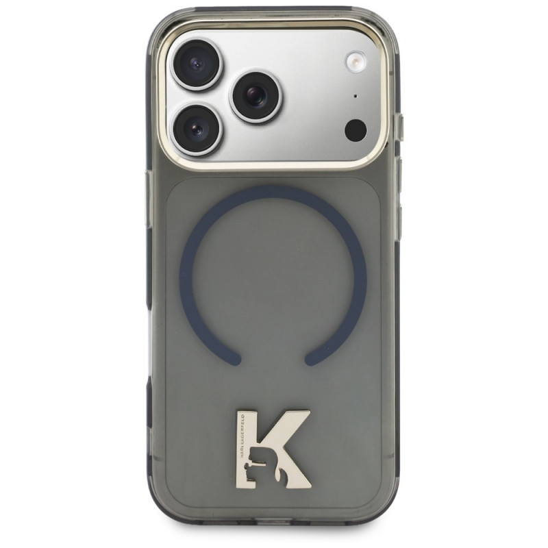 Karl Lagerfeld IML K Head ümbris KF003410-0 Apple iPhone 18 Pro Max / 17 Pro Max jaoks, must