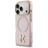 Karl Lagerfeld IML K Head ümbris KF003412 Apple iPhone 18 Pro Max / 17 Pro Max jaoks, roosa