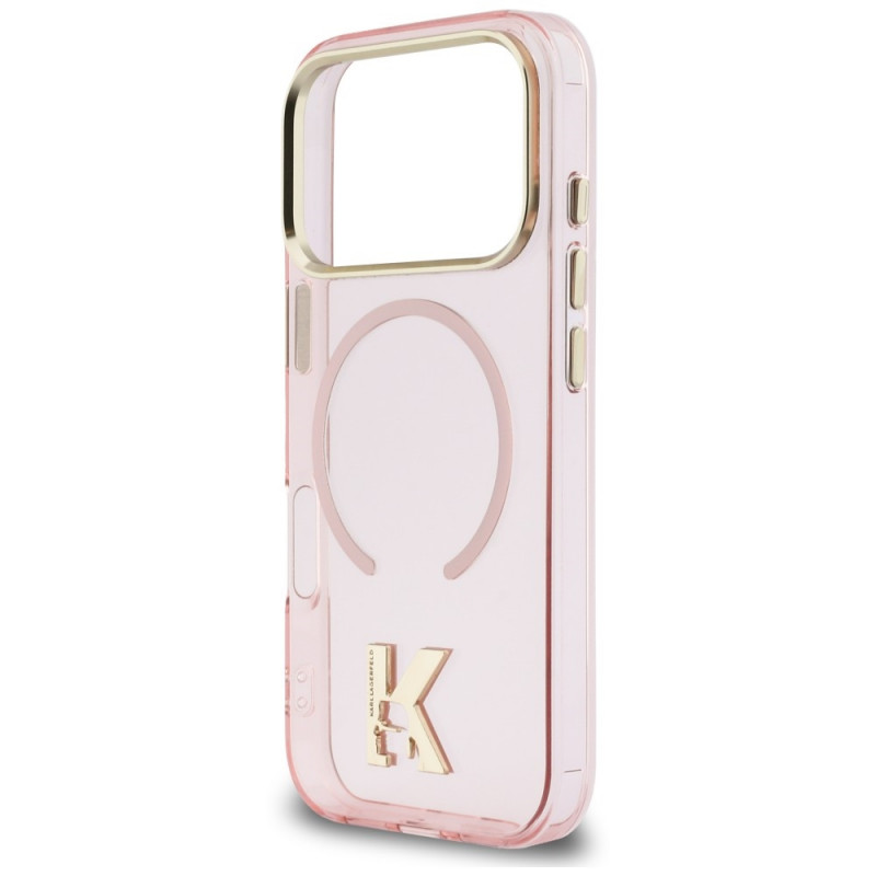 Karl Lagerfeld IML K Head ümbris KF003412 Apple iPhone 18 Pro Max / 17 Pro Max jaoks, roosa