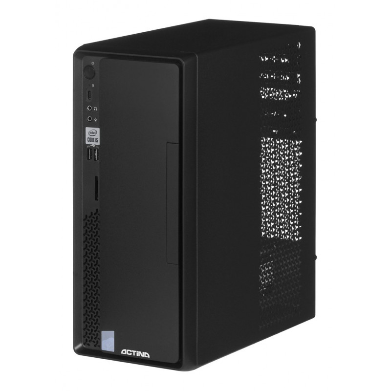 Actina Prime i3-12100 Mini Tower lauaarvuti, Intel Core i3-12100, 8 GB DDR4 RAM, 512 GB SSD, Windows 11 Home, must
