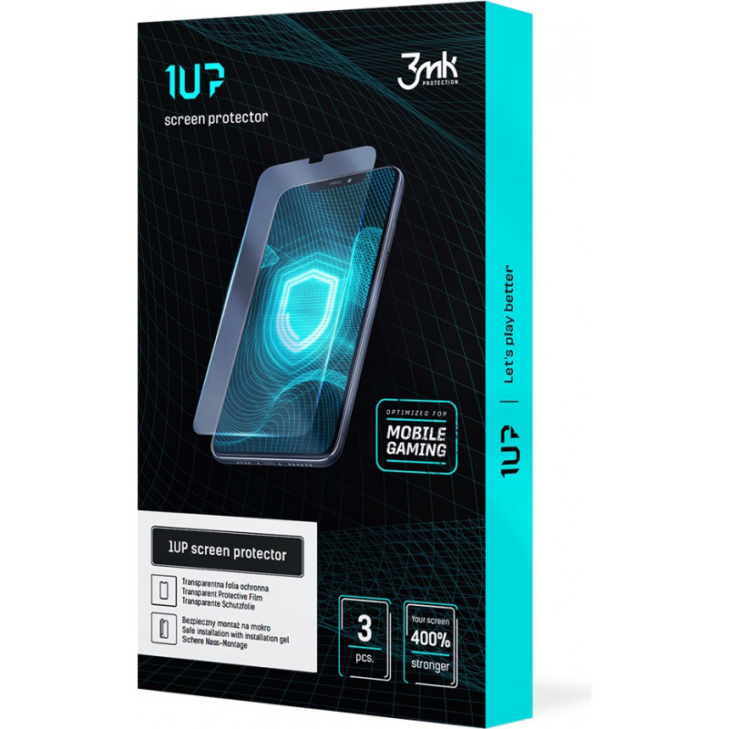 3MK 1UP mängurite ekraanikaitsekile 3MK3709 Sony Xperia 1 IV jaoks (3 tk)
