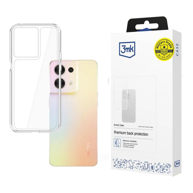 3MK Armor Case Oppo Reno 8 5G, läbipaistev