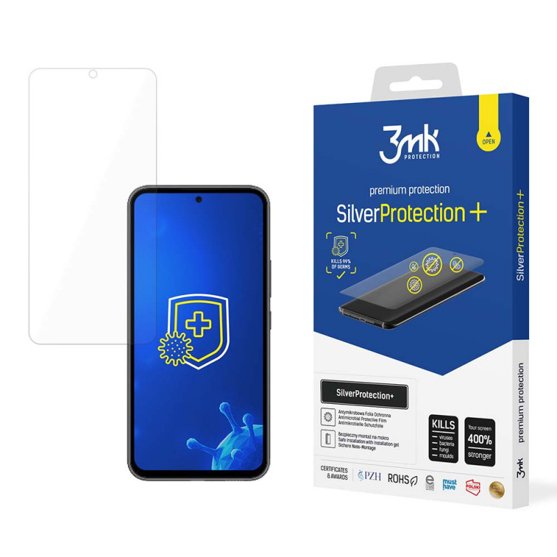 3MK SilverProtection+ antimikroobne ekraanikaitse Samsung Galaxy A54 5G jaoks