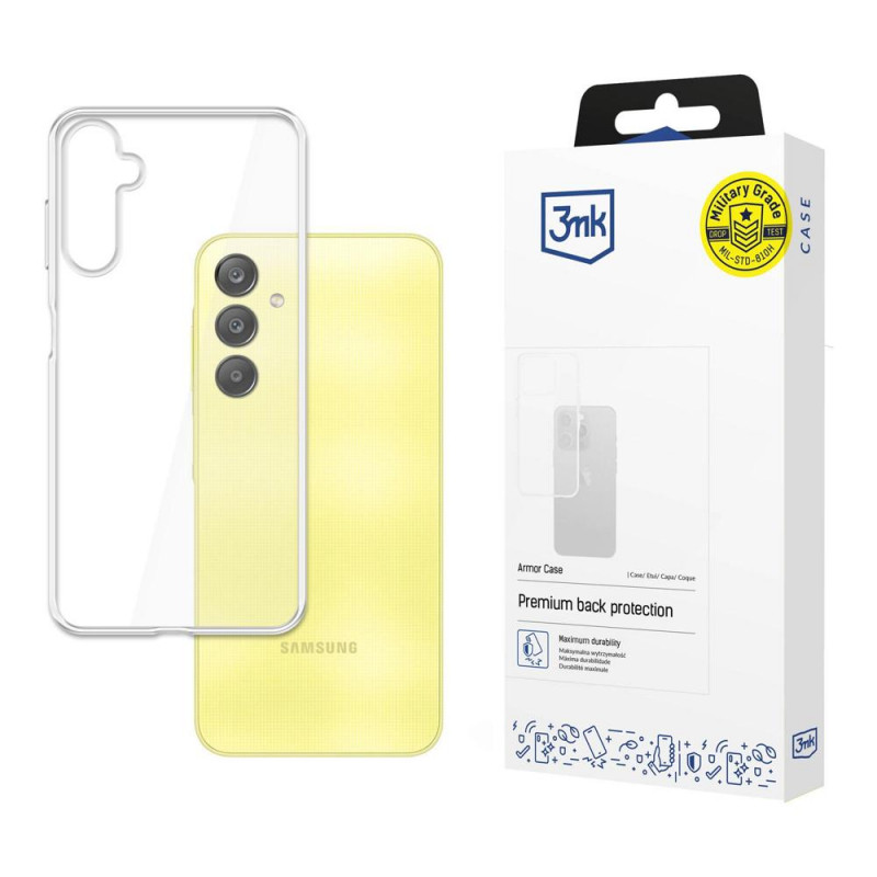 3MK Armor Case Samsung Galaxy A25 5G, läbipaistev