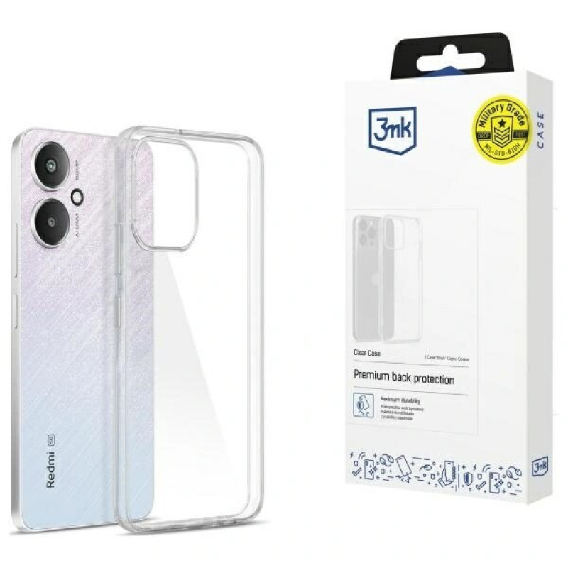 3MK Clear Case Xiaomi Redmi 13C 5G, läbipaistev