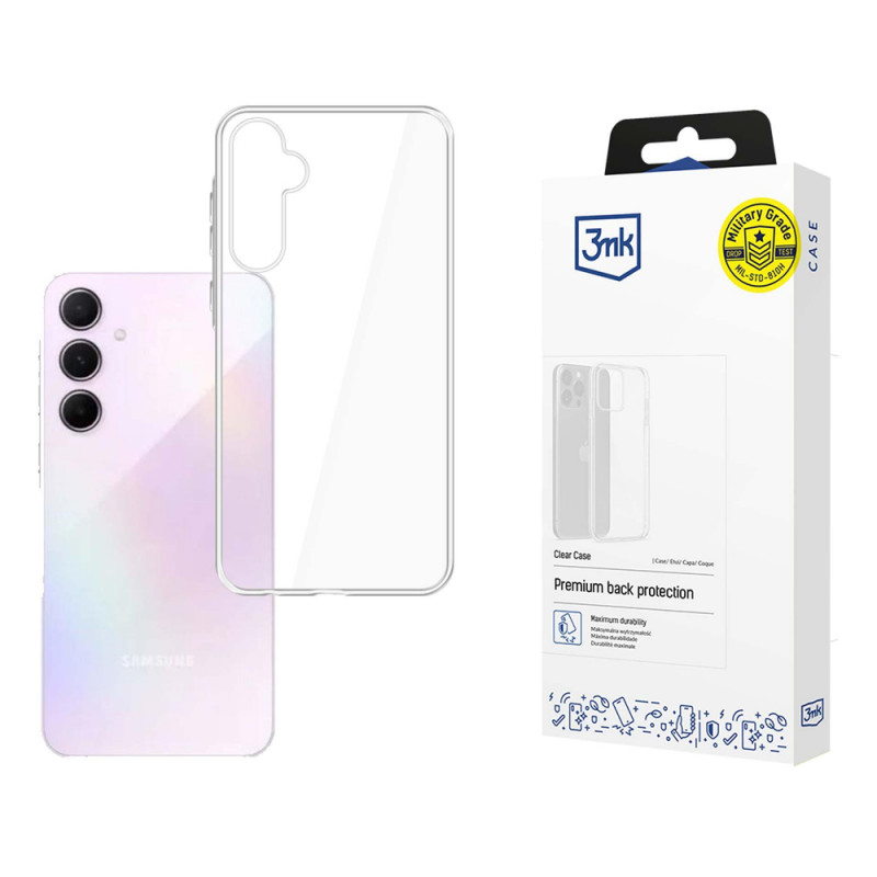 3MK Clear Case Samsung Galaxy M35 5G, läbipaistev