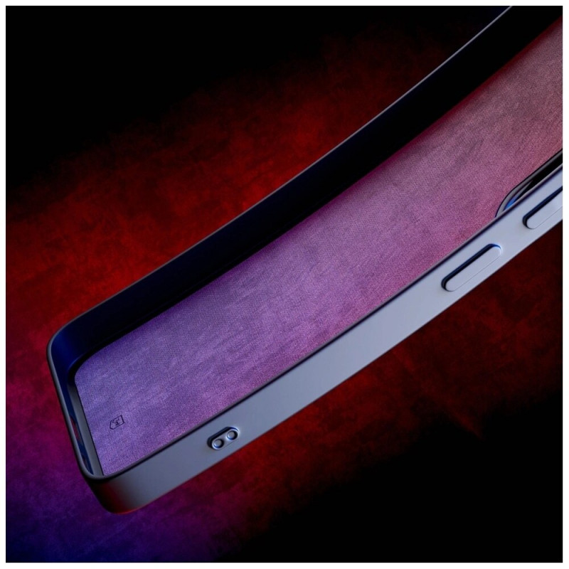 3MK Matt Case Pro ümbris Samsung Galaxy S23 FE jaoks, must