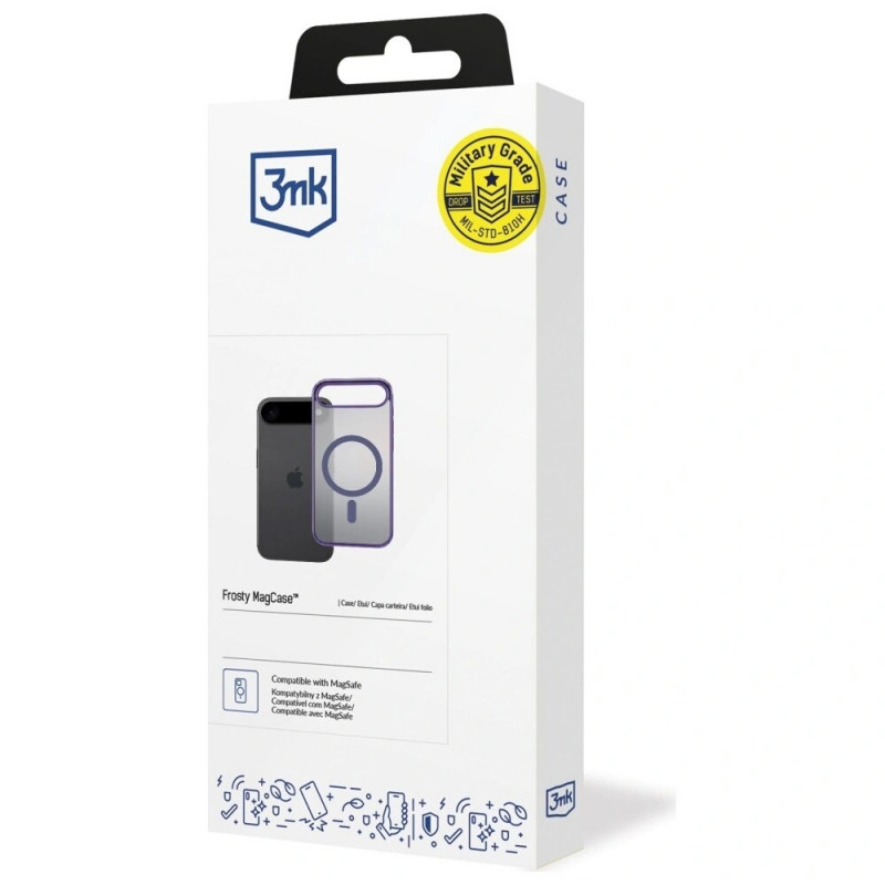 3MK Frosty MagCase Apple iPhone Air ümbris, lilla