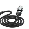 3MK Hyper Cable N-SERIES 6in1 USB-C / USB-A ja USB-C / MicroUSB / Lightning kaabel, QC 3.0, 18 W (9 V / 2 A), 1.2 m, must