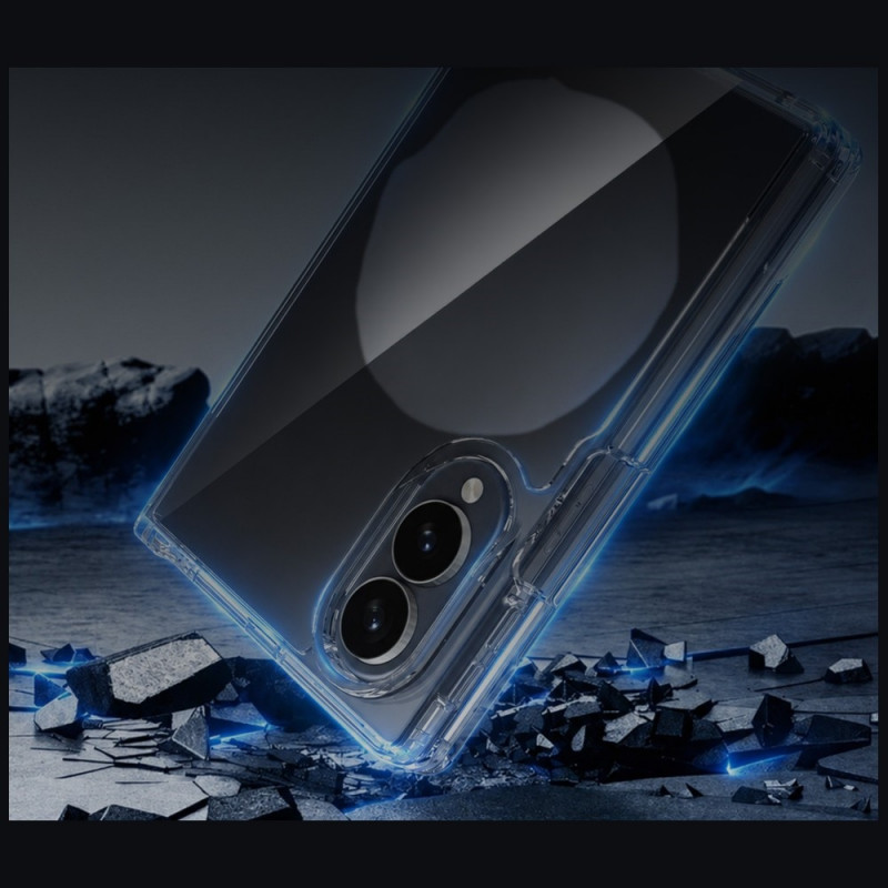 3MK Armor Case Samsung Galaxy Z Fold 8 Wide ümbris, läbipaistev