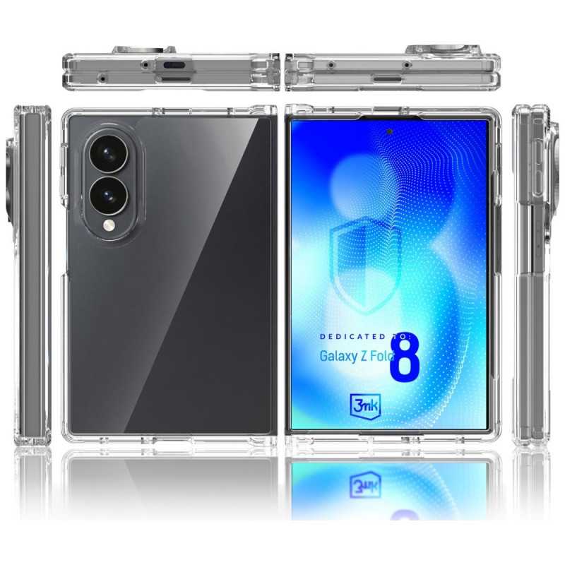 3MK Armor Case Samsung Galaxy Z Fold 8 Wide ümbris, läbipaistev