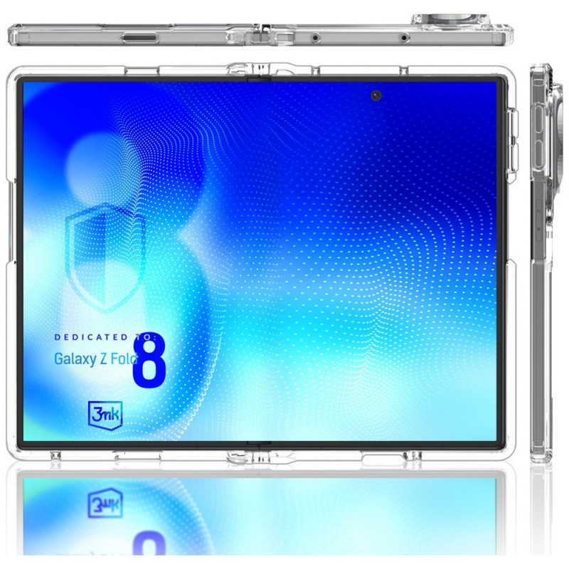 3MK Armor Case Samsung Galaxy Z Fold 8 Wide ümbris, läbipaistev