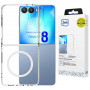 3MK Armor MagCase Samsung Galaxy Z Flip8, läbipaistev