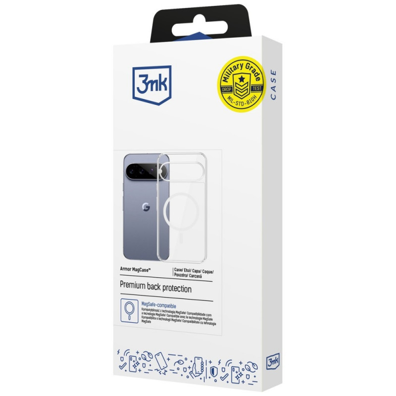 3MK Armor MagCase Google Pixel 11 Pro XL, läbipaistev