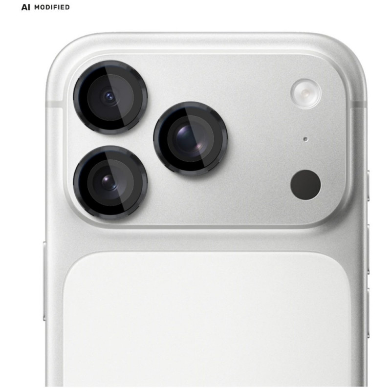 3MK Lens Protection Pro Apple iPhone 18 Pro / 18 Pro Max kaamera objektiivi kaitse, karastatud klaas, must