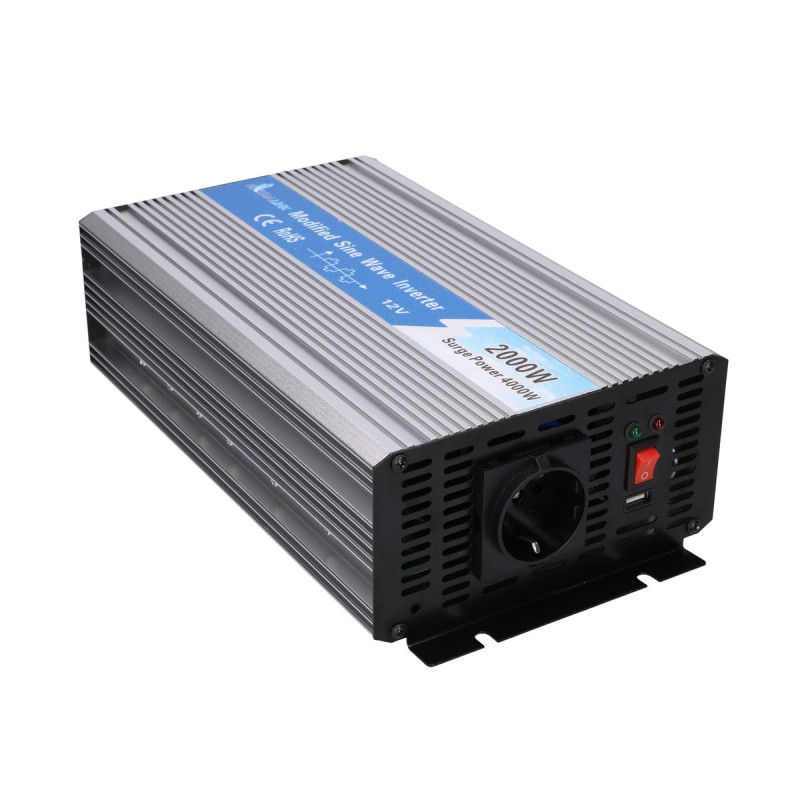 Extralink OPIM-2000W pingemuundur, 12 V, 2000 W modifitseeritud siinuslaine