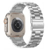 Tech-Protect Stainless roostevabast terasest rihm kellale Apple Watch 8 / 9 / 10 / 11 / 12 / SE / Ultra (44 / 45 / 46 / 49 mm), hõbedane