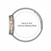Tech-Protect Stainless roostevabast terasest rihm kellale Apple Watch 8 / 9 / 10 / 11 / 12 / SE / Ultra (44 / 45 / 46 / 49 mm), hõbedane
