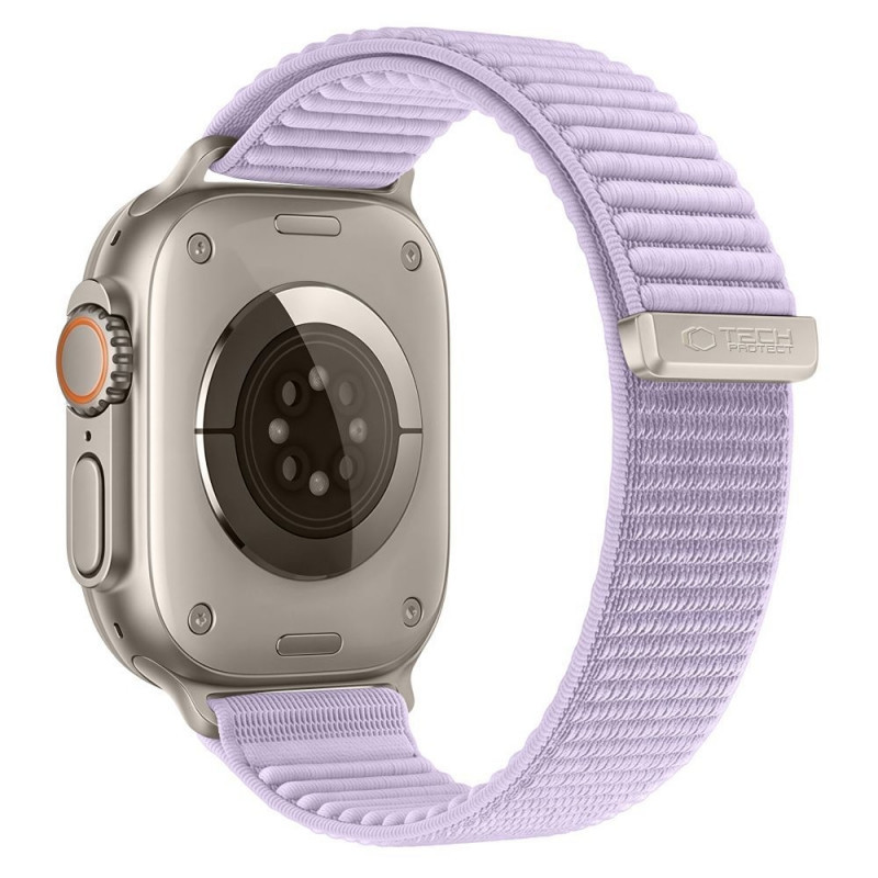 Tech-Protect NylonLoop rihm Apple Watch 8 / 9 / 10 / 11 / 12 / SE (40 / 41 / 42 mm) kellale, lilla