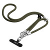 Tech-Protect C10S Rope Crossbody & Wrist telefonirihmade komplekt, oliivroheline/titaan