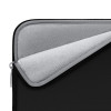 Tech-Protect NeoSlim THP3383 sülearvuti 13-14 tolli ümbris tarvikukotiga, must