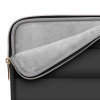 Tech-Protect Puffy THP3474 sülearvuti 13-14 tolli ümbris tarvikukotiga, must
