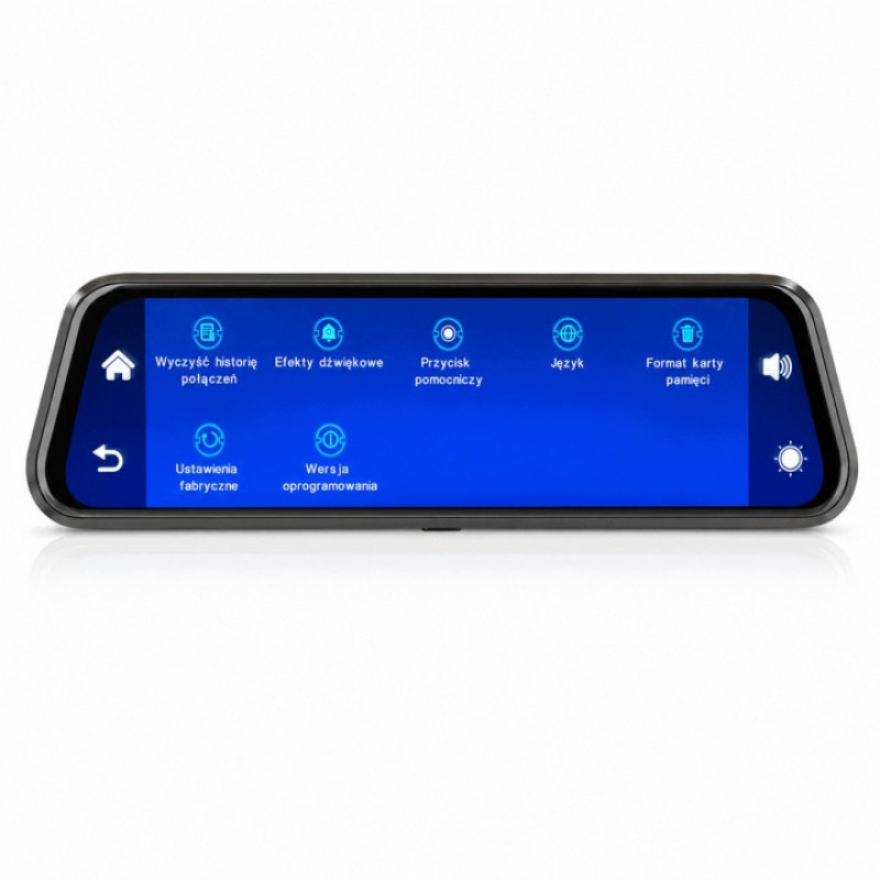 ORLLO Autoplay PRO 4K esi- ja tagakaameraga autokaamera, GPS, Wi-Fi