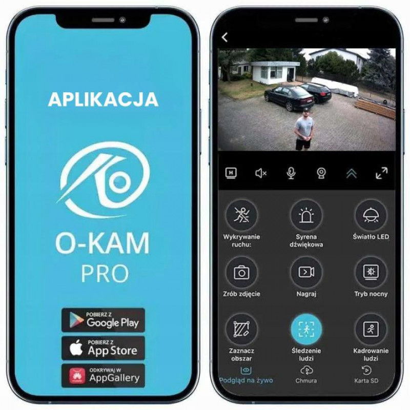 Orllo Z1 torukujuline IP-kaamera, 4K, 8MP, Wi-Fi