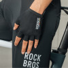 Rockbros TLS004 ROAD TO SKY lühikesed amortiseerivad jalgratturikindad L, mustad
