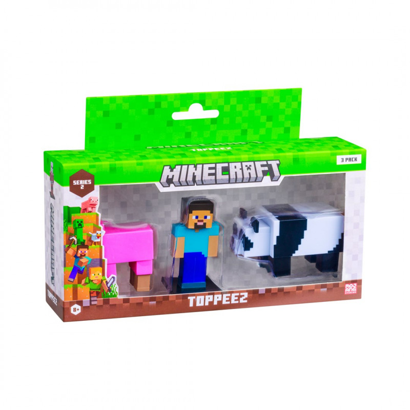 P.m.i. Kids World Minecraft S2 figuurid - 3 tk komplekt (assortii)