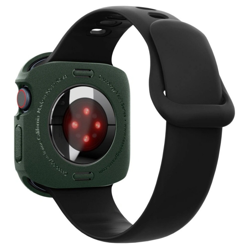 Spigen Caseology Vault ümbris Apple Watch 10 / 11 46 mm, südaöö roheline