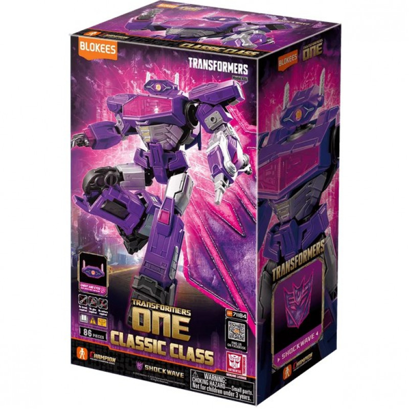 Blokees Transformers One Classic Class 18 Shockwave Kollektsioneeritav figuur 71184