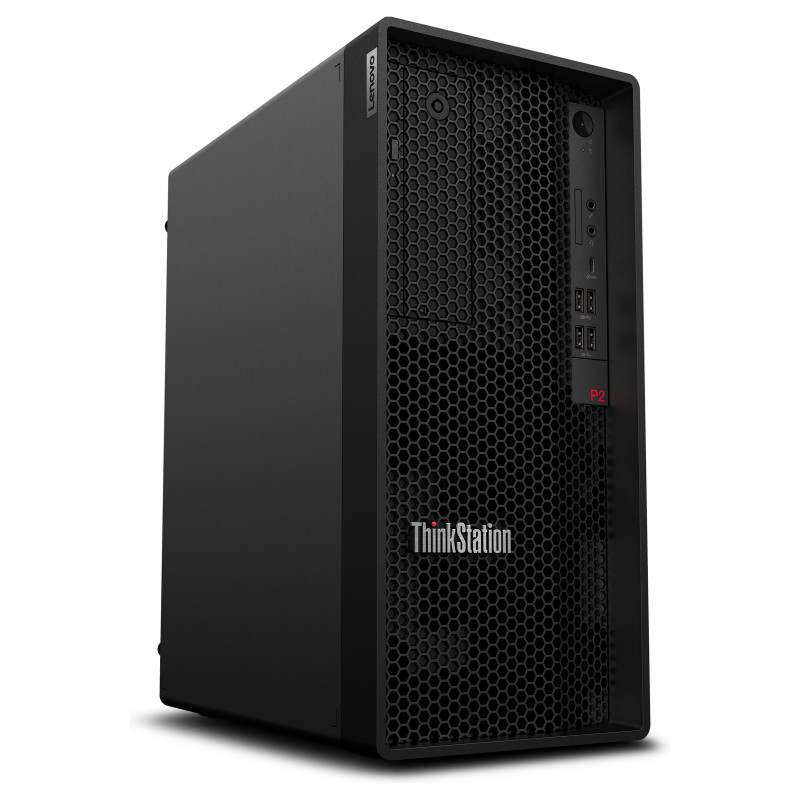 Lenovo ThinkStation P2 Gen 2 30JQ00DYGE tornkorpusega tööjaam, Intel Core Ultra 7 265, 32 GB RAM, 512 GB SSD, NVIDIA RTX A400, Windows 11 Pro (DE)