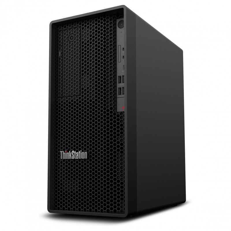 Lenovo ThinkStation P2 Gen 2 30JQ00DYGE tornkorpusega tööjaam, Intel Core Ultra 7 265, 32 GB RAM, 512 GB SSD, NVIDIA RTX A400, Windows 11 Pro (DE)