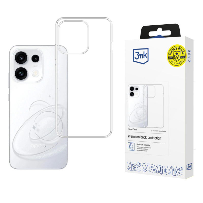 3MK läbipaistev ümbris Oppo Reno 16 F / Reno 16 FS, läbipaistev