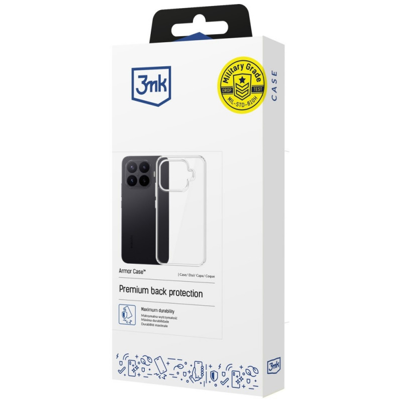 3MK Armor ümbris Xiaomi 17T Pro, läbipaistev