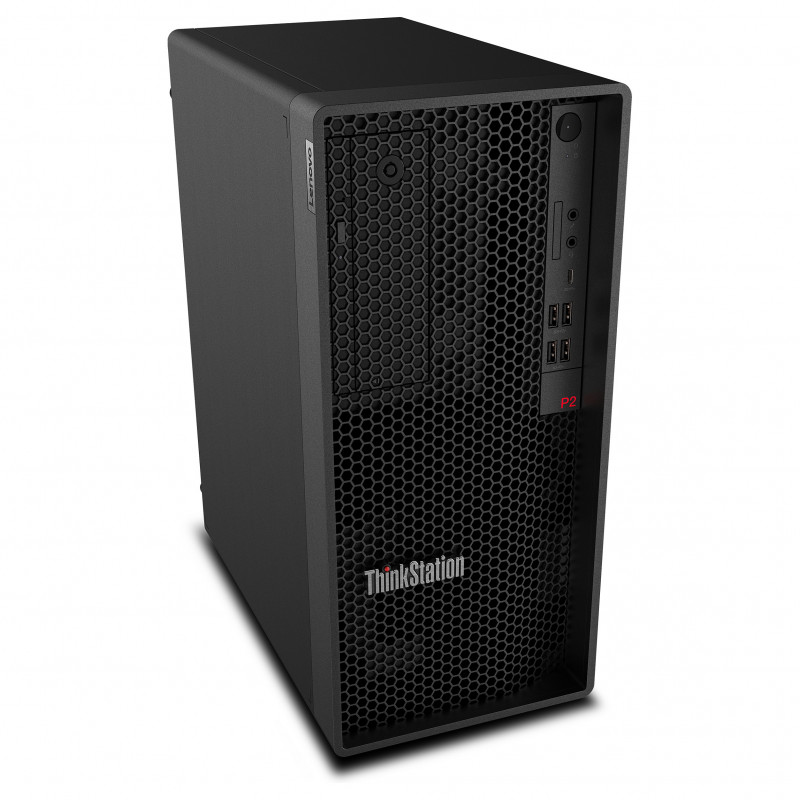 Lenovo ThinkStation P2 Gen 2 30JQ00DRGE torn-tööjaam, Intel Core Ultra 7 270K Plus, 32 GB RAM, 512 GB SSD, NVIDIA GeForce RTX 5050, Windows 11 Pro (DE)