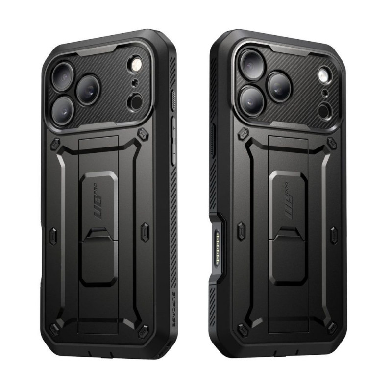 Supcase Unicorn Beetle Pro ümbris Apple iPhone 17 Pro / 18 Pro jaoks, must