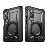 Supcase UB Grip Mag MagSafe Privacy klaasiga ümbris Samsung Galaxy Z Fold 8 jaoks, must