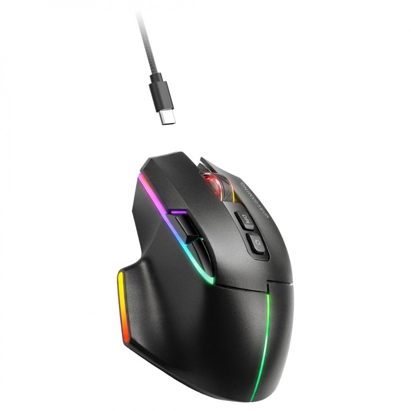 Tacens Mars Gaming MMW-VECTOR juhtmevaba mänguhiir, 12000 DPI, Bluetooth 5.4, 2.4 GHz