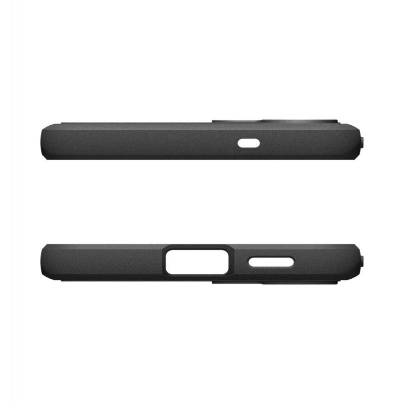 Spigen Rugged Armor ümbris Samsung Galaxy S25 FE jaoks, mattmust