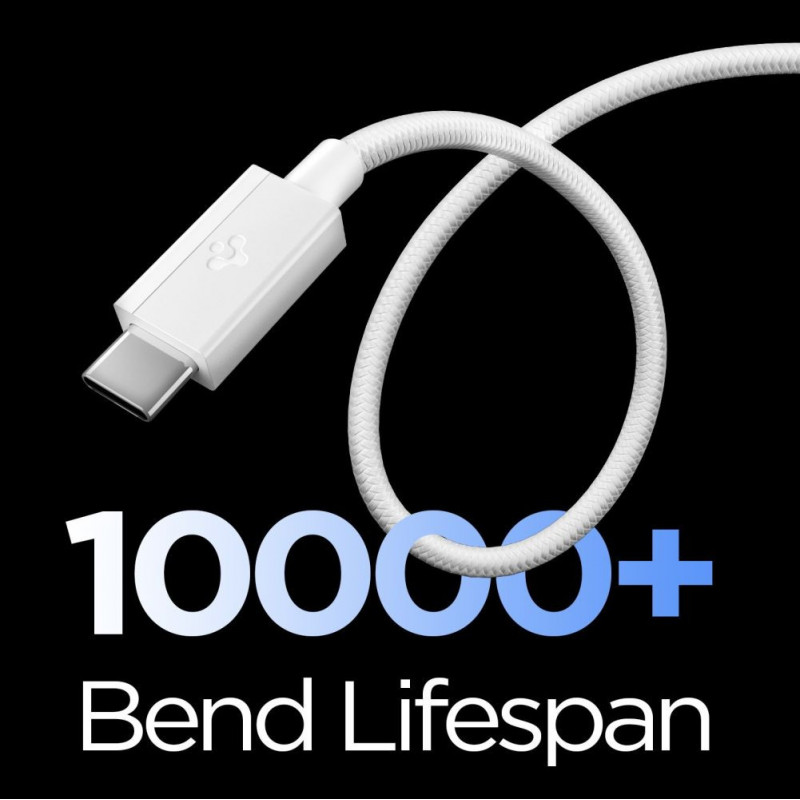 Spigen EB6015AC Essential USB-C-kaabel 60W 150 cm, valge