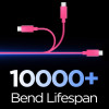 Spigen EB6010CC Essential USB-C–USB-C kaabel 60W 100 cm, roosa