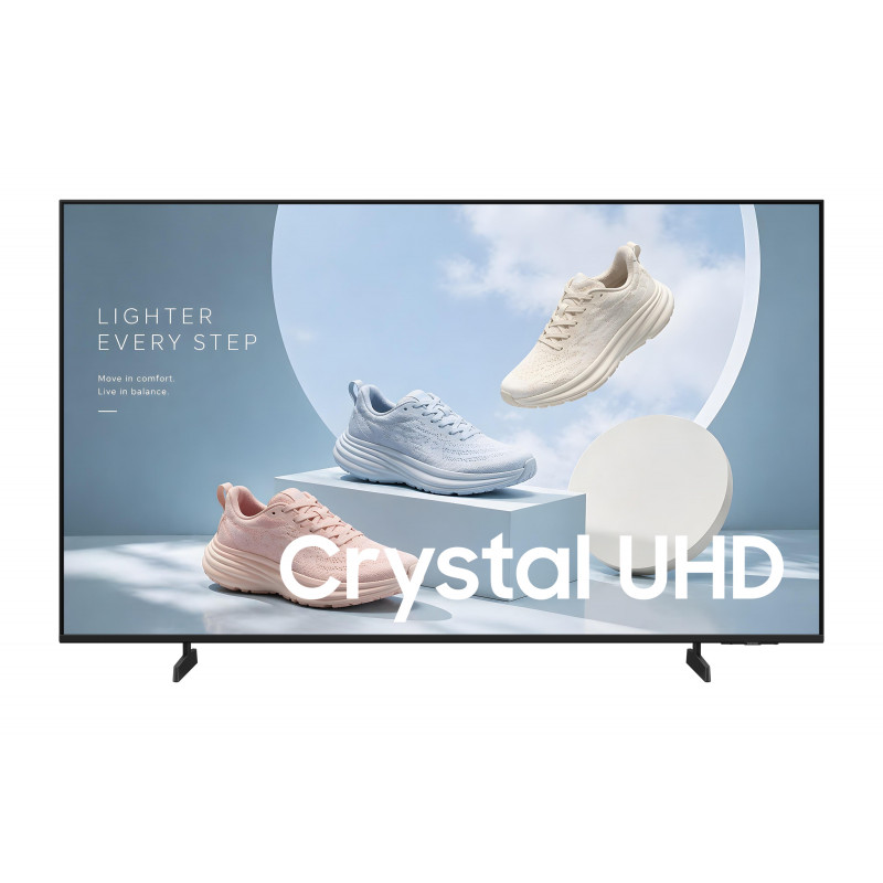 Samsung LH65BEHHLGUXEN BE65HX-H 65-tolline 4K UHD Crystal UHD digitaalne teabeekraan-nutiteler, Tizen, must