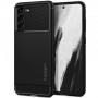 Spigen Rugged Armor ümbris Samsung Galaxy S21 FE jaoks, mattmust