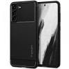 Spigen Rugged Armor ümbris Samsung Galaxy S21 FE jaoks, mattmust