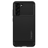 Spigen Rugged Armor ümbris Samsung Galaxy S21 FE jaoks, mattmust