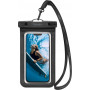 Spigen A601 Aqua Shield universaalne veekindel ümbris, must