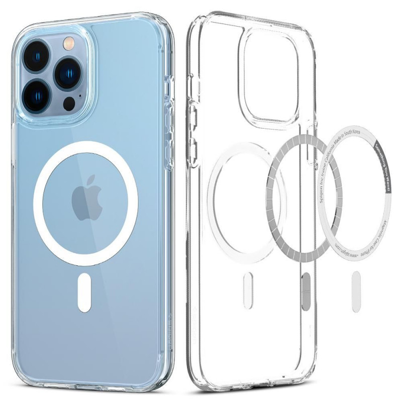 Spigen Ultra Hybrid Mag MagSafe Apple iPhone 13 Pro ümbris, valge